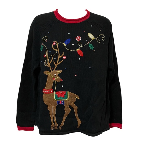 Tiara Christmas Sweater Vest-Bust 42